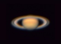 土星 （口径80㎝天体望遠鏡で撮影）
