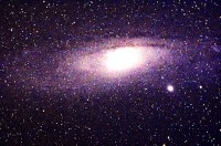 M31アンドロメダ銀河 （口径15㎝天体望遠鏡で撮影）